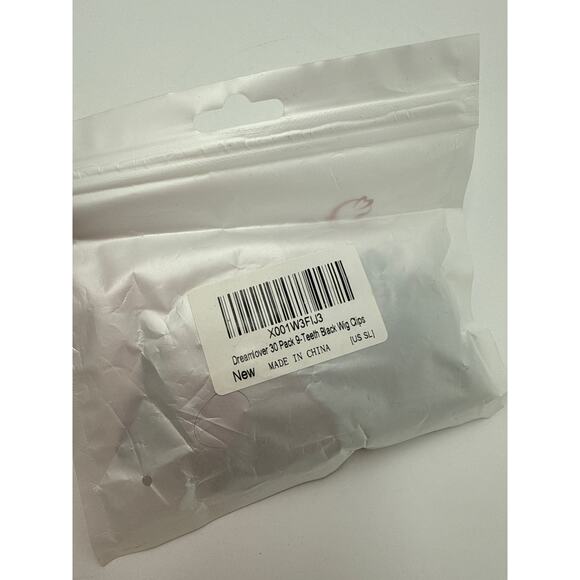 Seamlover | Wig Clips Set | Unisex | 30 Pc | Black | Snap Grip Hair Extension - Picture 2 of 2